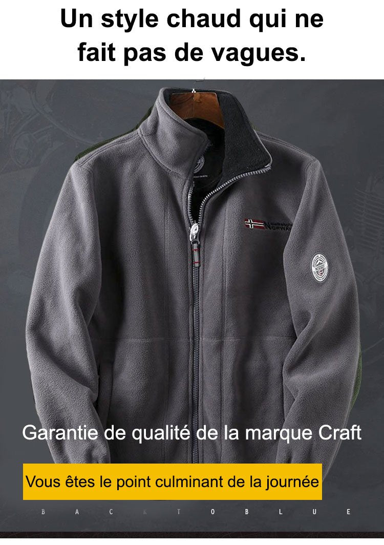 🎄🎅Geeignet für Männer und Frauen🎁 Doppellagige gepolsterte warme Unisex-Jacke(50% RABATT)