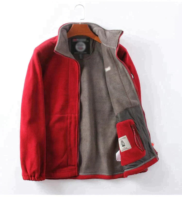 🎄🎅Geeignet für Männer und Frauen🎁 Doppellagige gepolsterte warme Unisex-Jacke(50% RABATT)