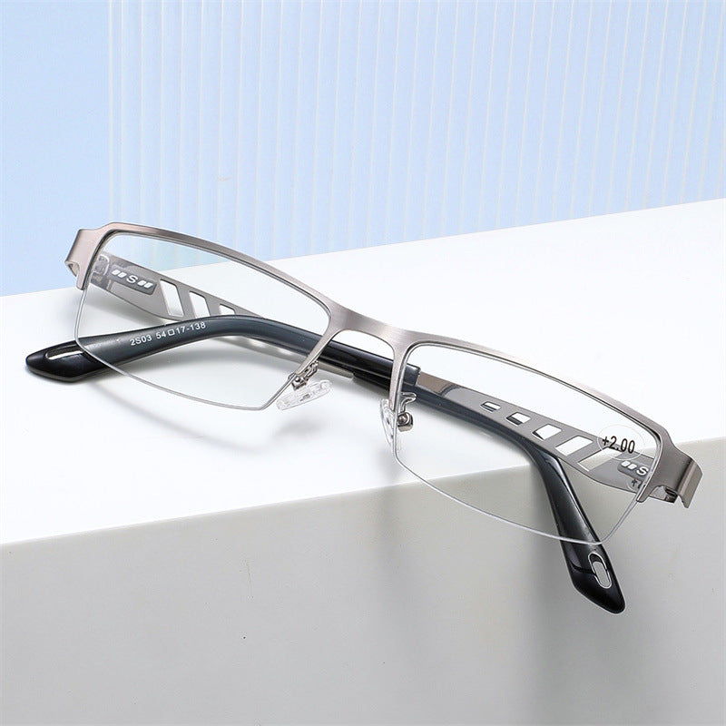 Titanium X® – fototrope multifokale lesebrille aus titan