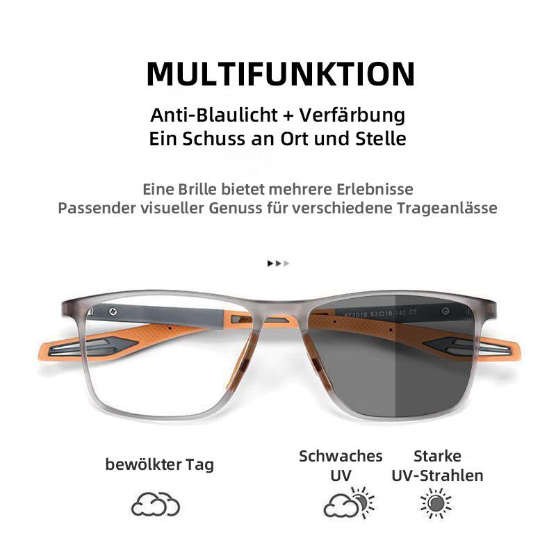 LexVision™ – Ultra-leichte Sport TR Quadrat-Rahmen Lesebrillen