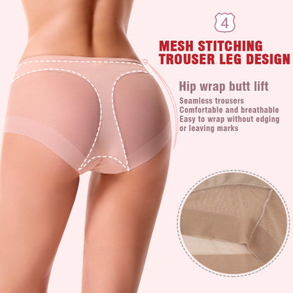 🔥1 zahlen und 4 erhalten🔥Nahtloses, formendes Höschen mit hoher Taille aus Eisseide