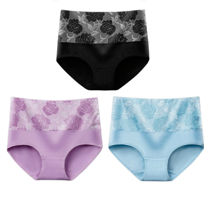 Hochtaillierter Bauchansatz Leckagekontrolle Panty-Slip