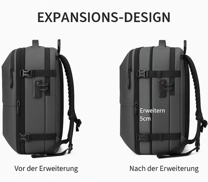 AirPack+ Rucksack mit integriertem Vakuumsystem + tragbare Luftpumpe