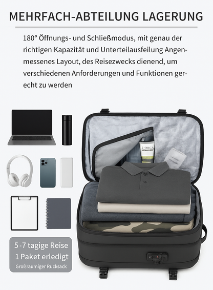 AirPack+ Rucksack mit integriertem Vakuumsystem + tragbare Luftpumpe