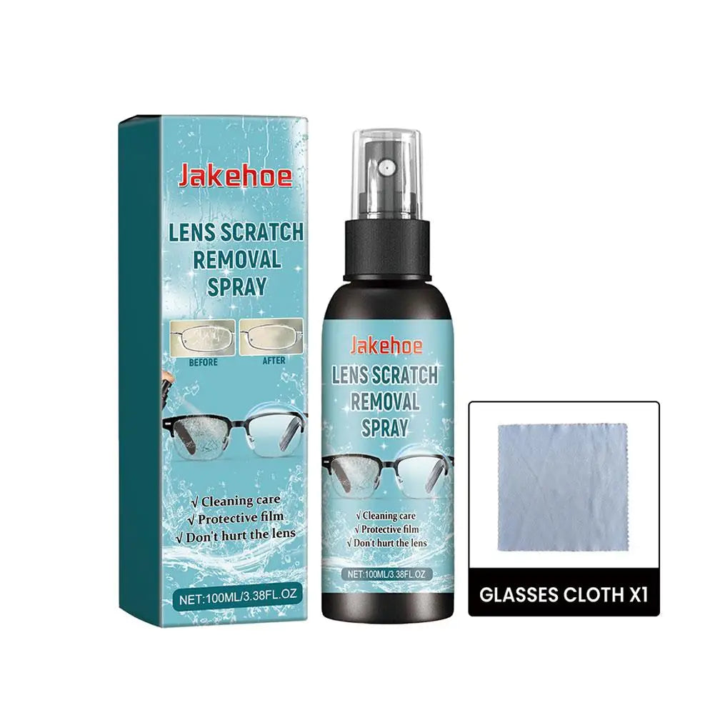 BrillenKlar® – Anti-Kratzer Reinigungs-Spray für Brillen