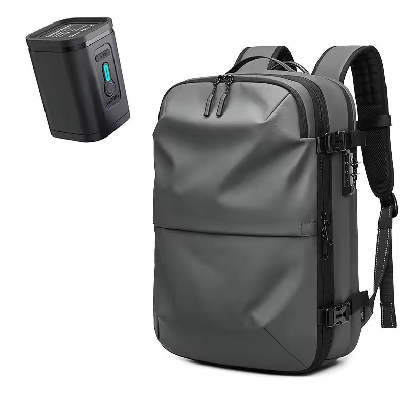 AirPack+ Rucksack mit integriertem Vakuumsystem + tragbare Luftpumpe