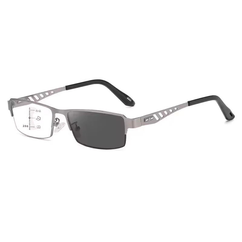 Titanium X® – fototrope multifokale lesebrille aus titan