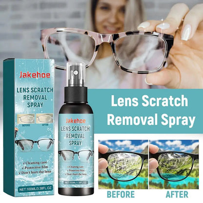 BrillenKlar® – Anti-Kratzer Reinigungs-Spray für Brillen