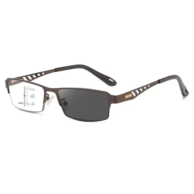 Titanium X® – fototrope multifokale lesebrille aus titan