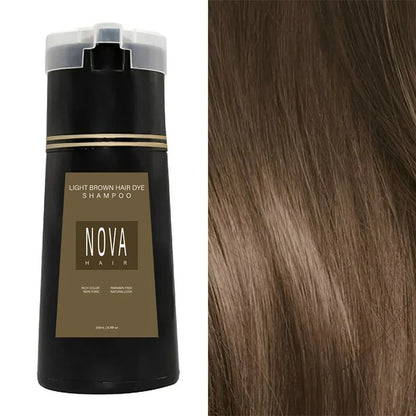 HairNoiva Shampoo – Deckt graue Haare in Minuten ab