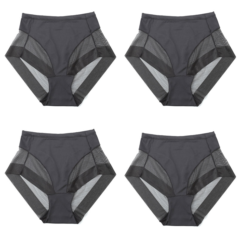 🔥1 zahlen und 4 erhalten🔥Nahtloses, formendes Höschen mit hoher Taille aus Eisseide