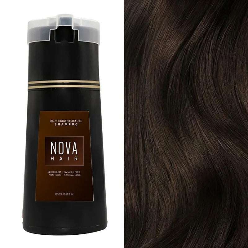 HairNoiva Shampoo – Deckt graue Haare in Minuten ab