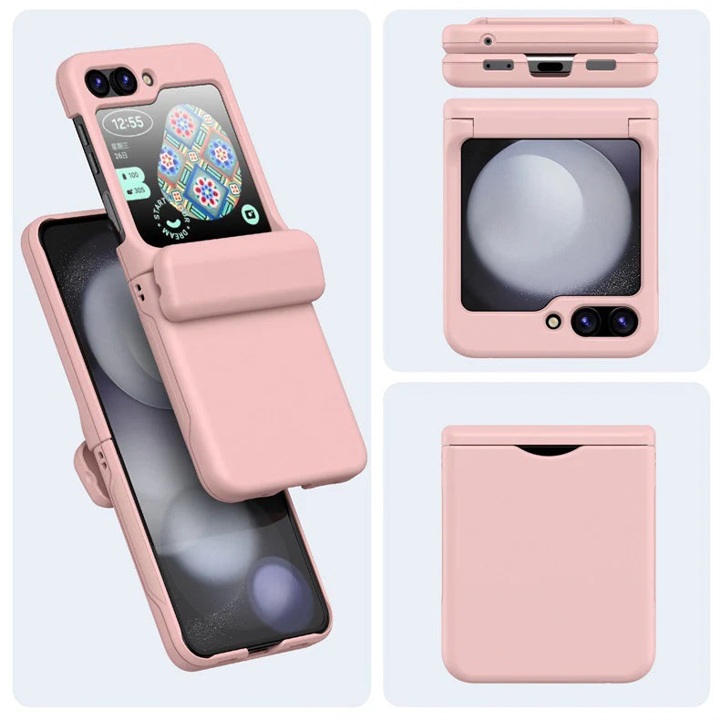 Schutzhülle mit Kartenhalter für Samsung Galaxy Flip 5/4/3